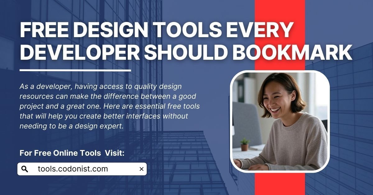 Free Design Tools Every Developer Should Bookmark